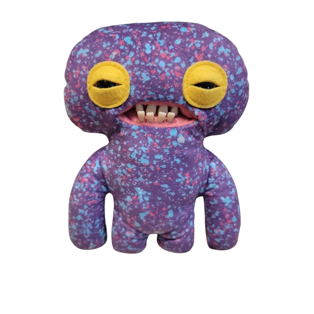 Fuggler Laboratory Misfits Squidge Limited Edition 9" Ugly Monster Plush Purple